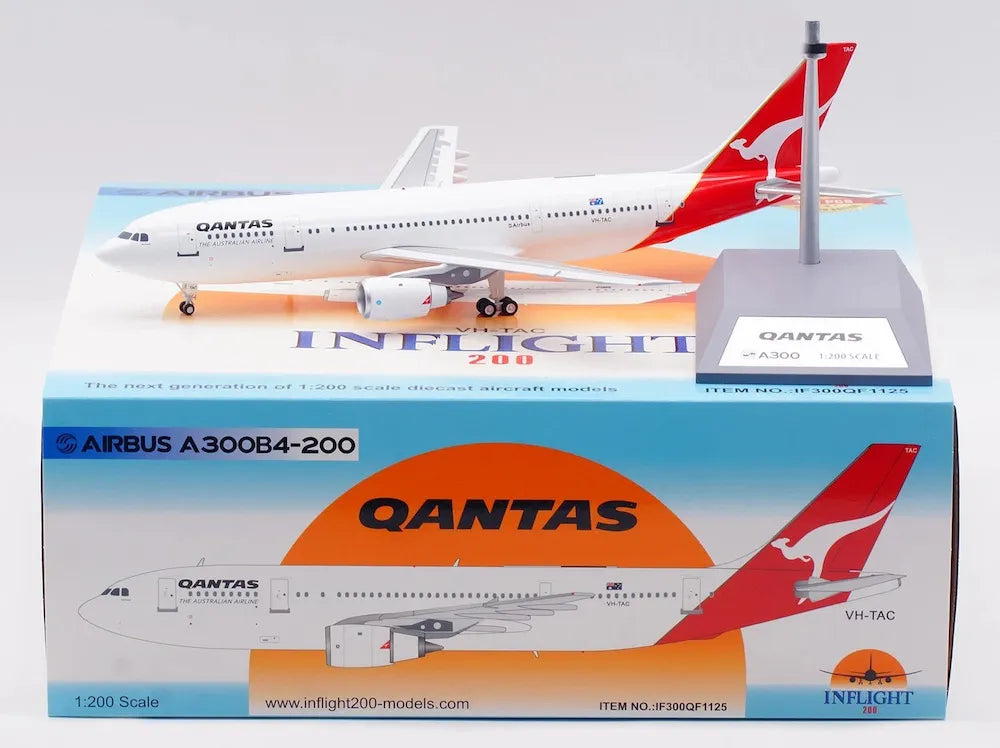 INFLIGHT 200 A300B4-203 QANTAS REG: VH-TAC