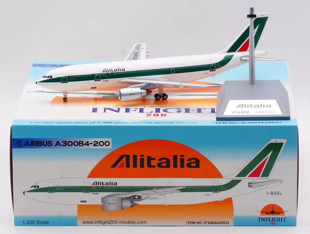 INFLIGHT 200 A300B4-203 ALITALIA REG: I-BUSL