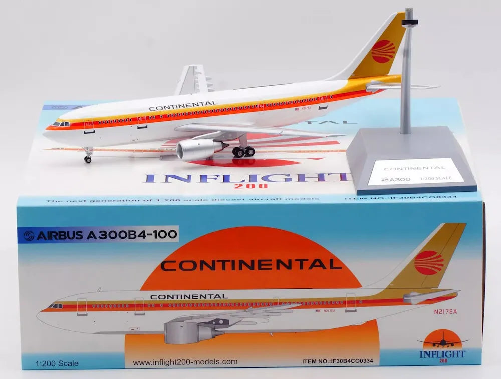 INFLIGHT 200 A300-B4 103 CONTINENTAL REG: N217EA