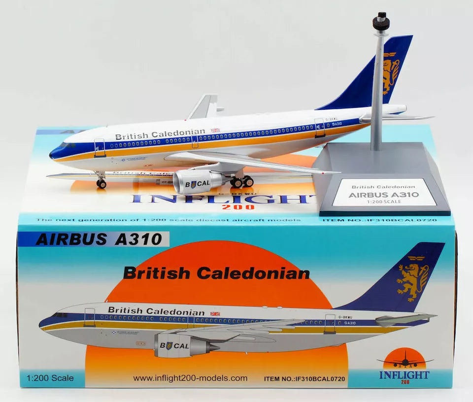 INFLIGHT 200 A310-203 BRITISH CALEDONIAN REG: G-BKWU
