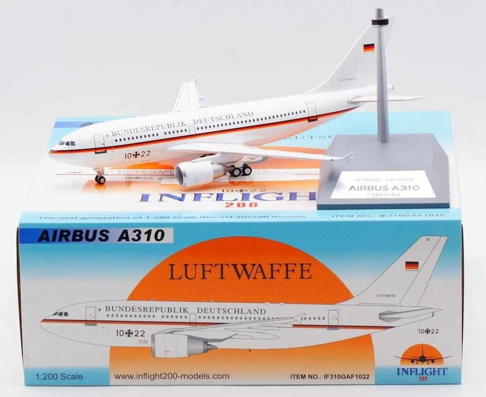 INFLIGHT 200 A310-304 LUFTWAFFE REG: 10+22