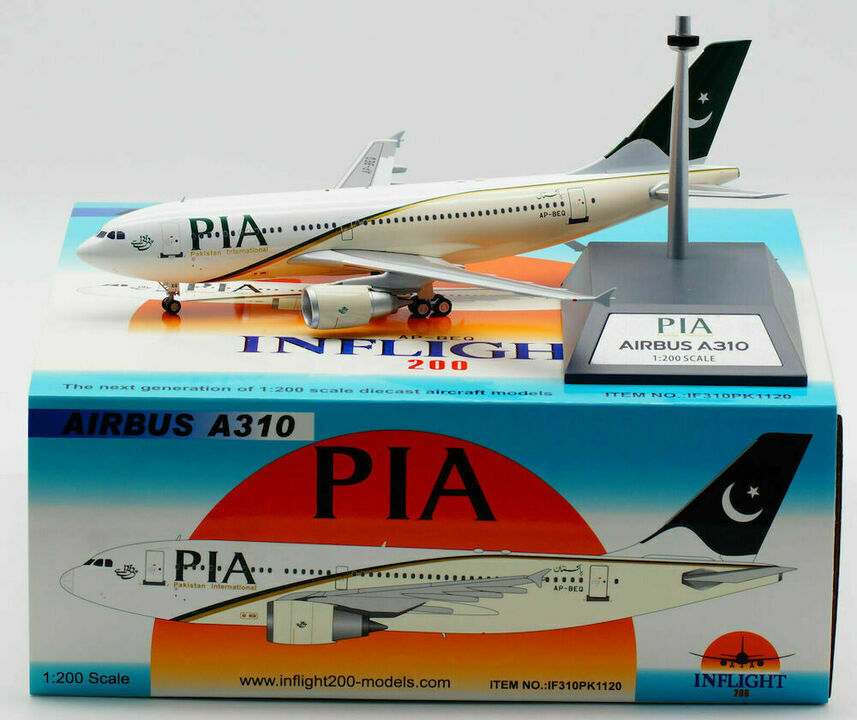 INFLIGHT 200 A310-308 PIA REG: AP-BEQ