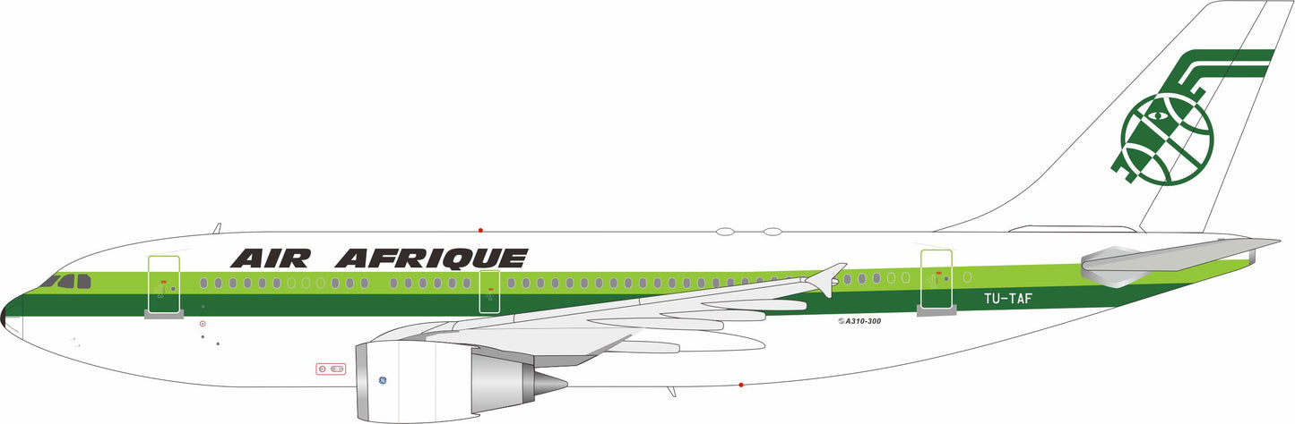 INFLIGHT 200 A310-304 AIR AFRIQUE REG: TU-TAF