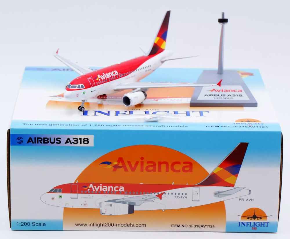 INFLIGHT 200 A318-121 AVIANCA BRASIL REG: PR-AVH