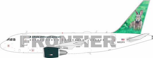 INFLIGHT 200 A318-111 FRONTIER AIRLINES REG: N803FR