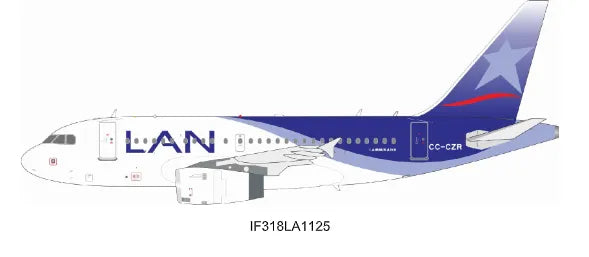 INFLIGHT 200 A318-121 LAN AIRLINES REG: CC-CZR