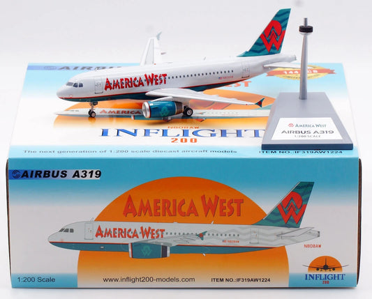 INFLIGHT 200 A319 AMERICA WEST REG: N808AW