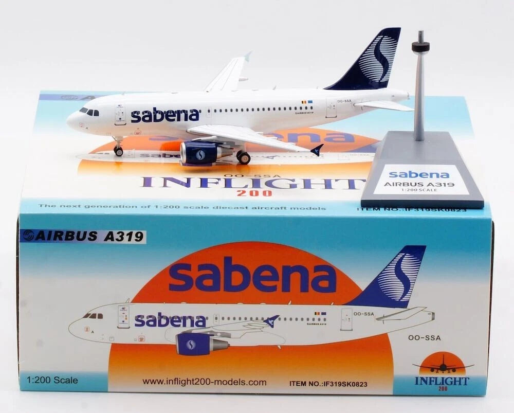 INFLIGHT 200 A319-112 SABENA REG: OO-SSA