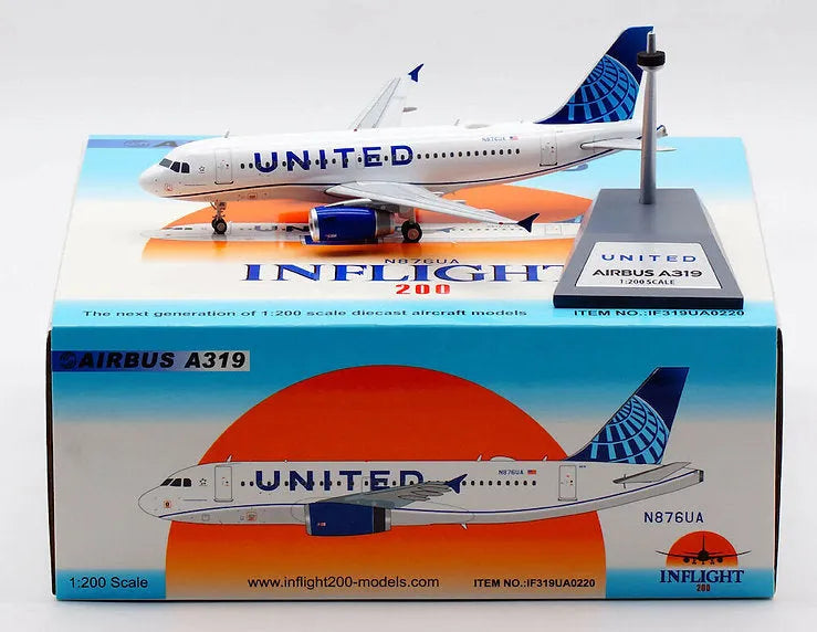 INFLIGHT 200 UNITED AIRLINES A319-132 REG: N876UA