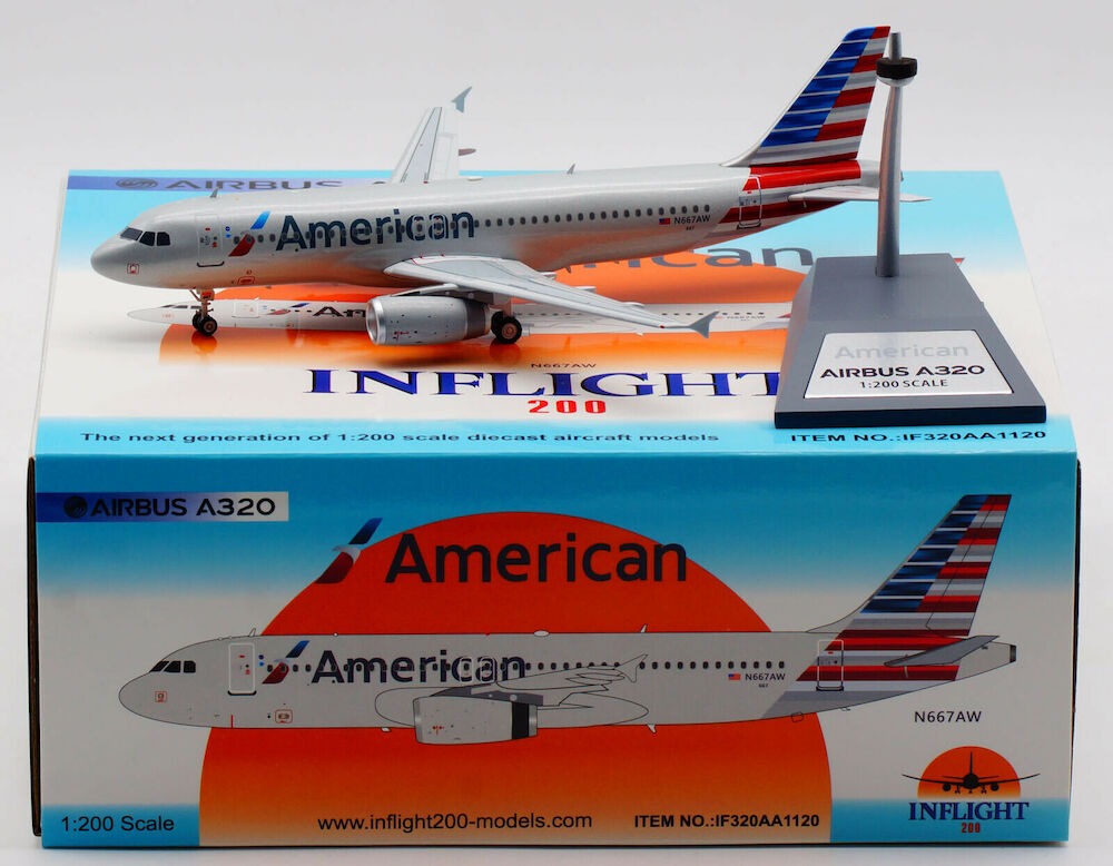 INFLIGHT 200 A320-232 AMERICAN AIRLINES REG: N667AW