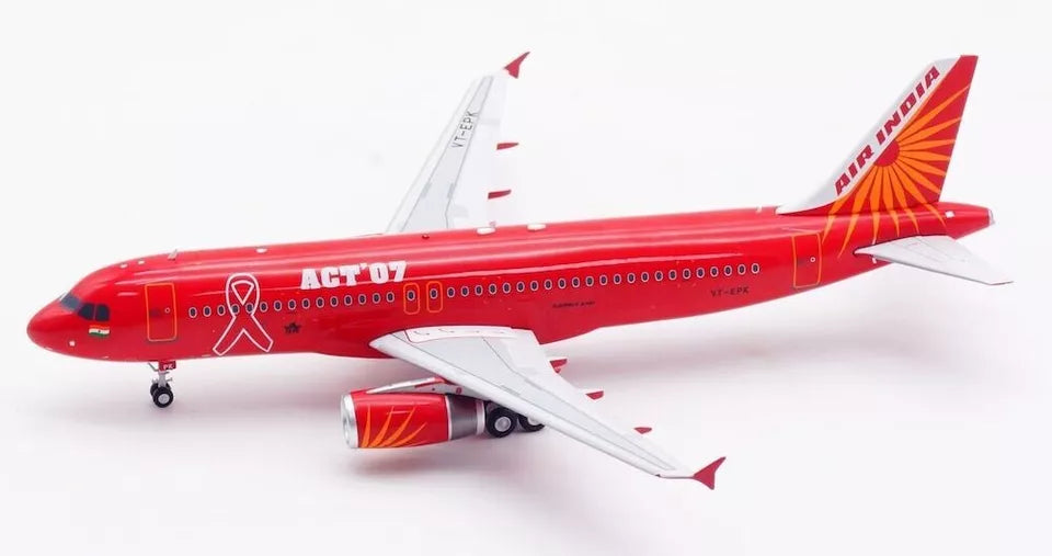INFLIGHT 200 A320 AIR INDIA "WORLD AIDS DAY" REG: VT-EPK