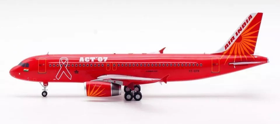 INFLIGHT 200 A320 AIR INDIA "WORLD AIDS DAY" REG: VT-EPK