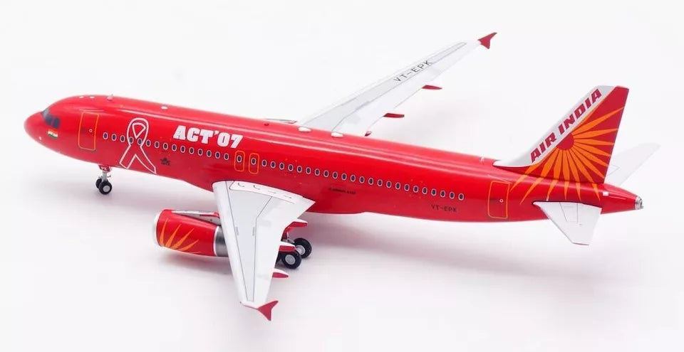 INFLIGHT 200 A320 AIR INDIA "WORLD AIDS DAY" REG: VT-EPK