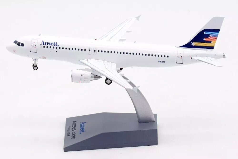 INFLIGHT 200 A320-211 ANSETT AIRLINES OF AUSTRALIA REG: VH-HYG