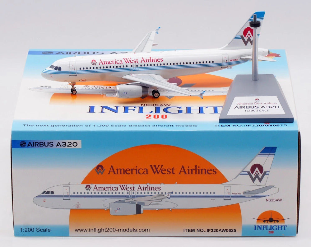 INFLIGHT 200 A320-231 AMERICA WEST AIRLINES REG: N635AW
