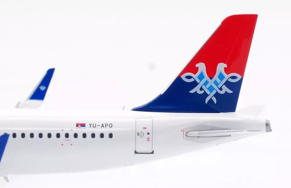 INFLIGHT 200 A320-232 AIR SERBIA REG: YU-APO