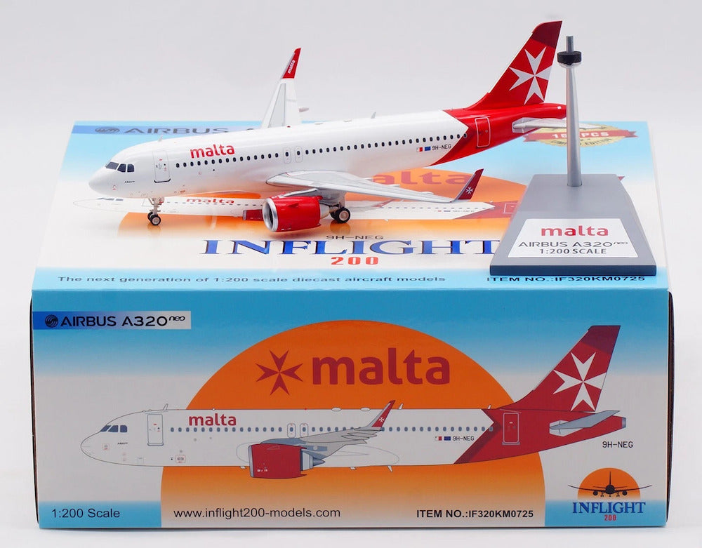 INFLIGHT 200 A320-251N KM MALTA AIRLINES REG: 9H-NEG