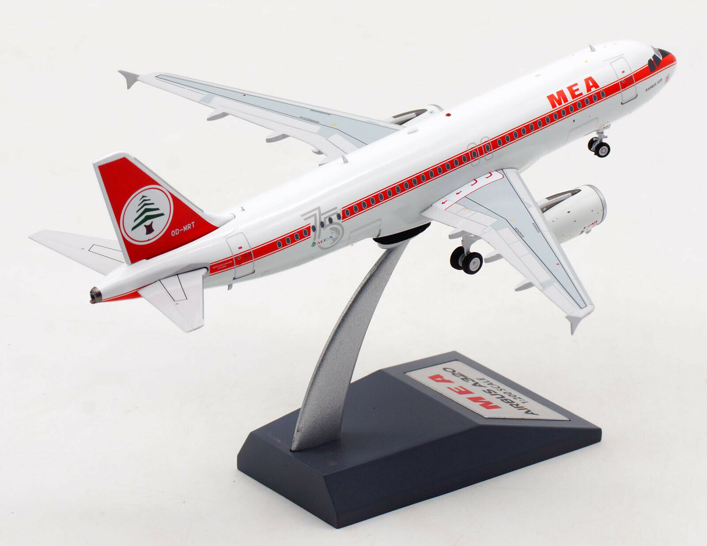 INFLIGHT 200 A320 MIDDLE EAST AIRLINES (MEA) "75TH ANNIVERSARY SCHEME" REG: OD-MRT