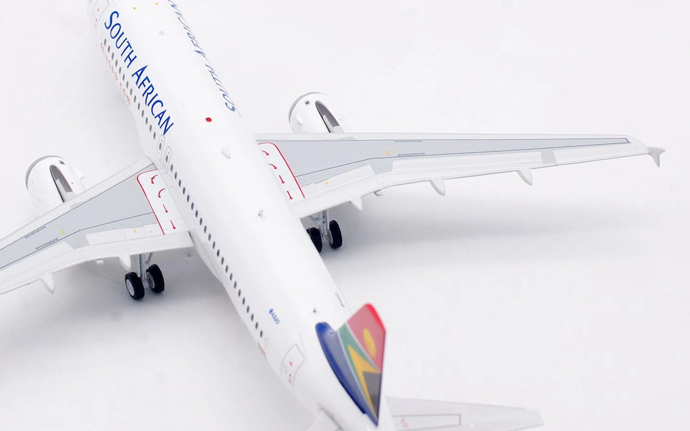 INFLIGHT 200 A320-232 SOUTH AFRICAN AIRWAYS REG: ZS-SZC WITH STAND