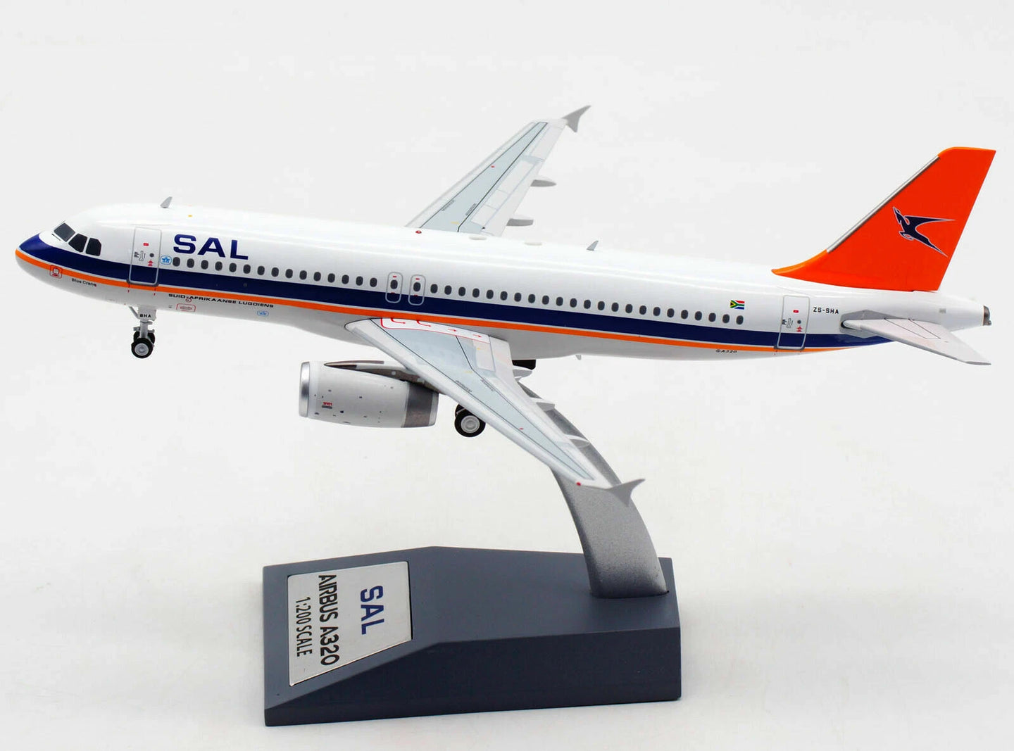 INFLIGHT 200 A320-231 SOUTH AFRICAN AIRWAYS REG: ZS-SHA