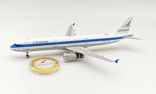 INFLIGHT 200 A321-231 AMERICAN AIRLINES REG: N581UW AND COLLECTORS COIN