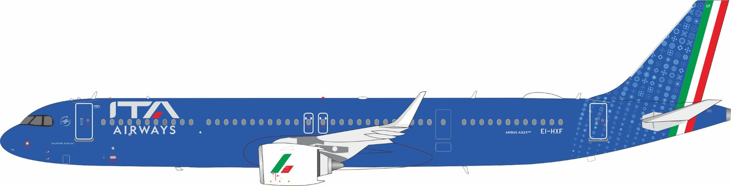 INFLIGHT 200 A321-271NX ITA AIRWAYS REG: EI-HXF