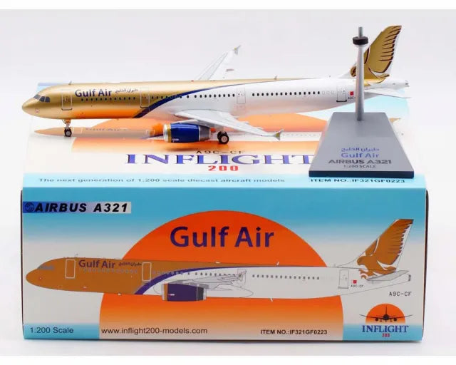 INFLIGHT 200 A321-231 GULF AIR REG: A9C-CF
