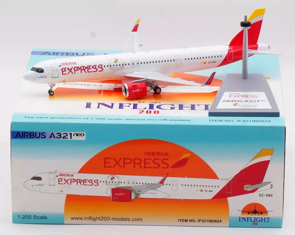 INFLIGHT 200 A321-251NX IBERIA EXPRESS REG: EC-OAS