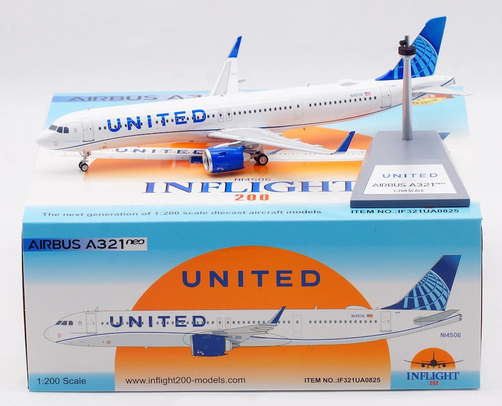 INFLIGHT 200 A321N UNITED AIRLINES REG: N14506