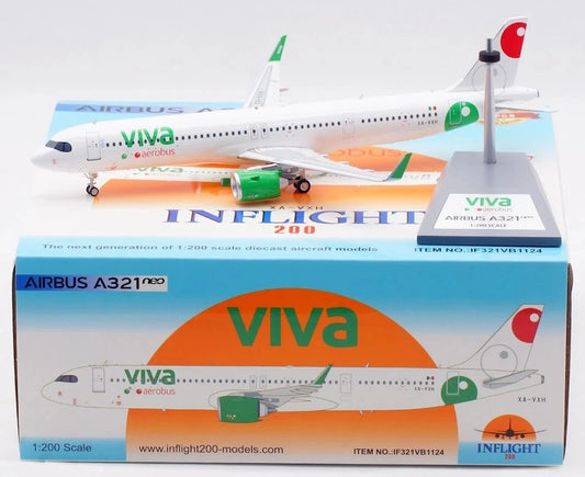 INFLIGHT 200 A321-271NXLR VIVA AEROBUS REG: XA-VXH WITH STAND (LIMITED 60 MODELS)
