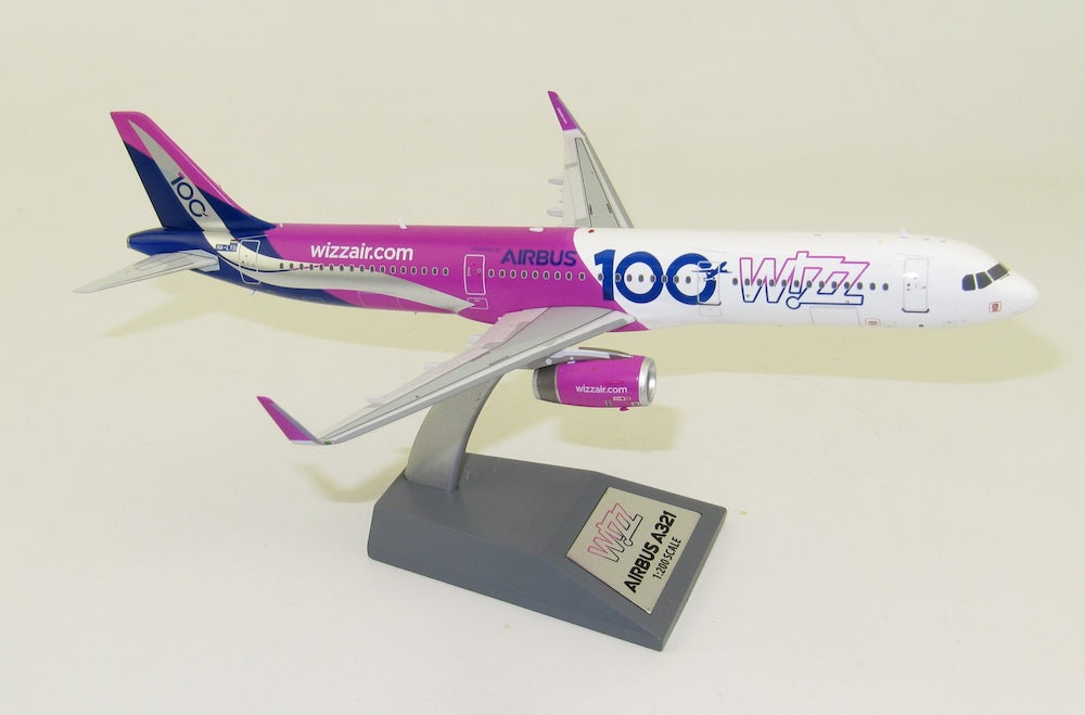 INFLIGHT 200 321-200 WIZZ AIR "100TH AIRBUS" REG: HA-LTD