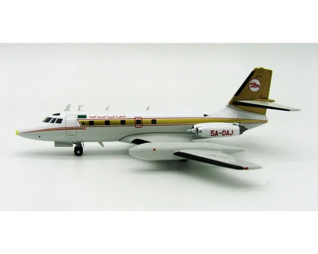 INFLIGHT 200 LIBYAN ARAB AIRLINES L1329 JETSTAR REG: 5A-DAJ