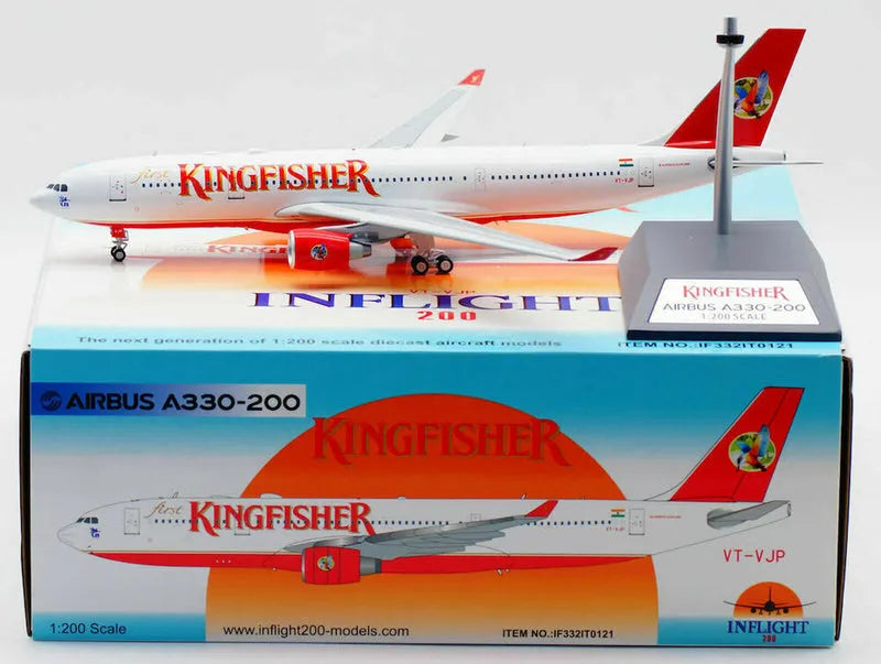 INFLIGHT 200 A330-223 KINGFISHER AIRLINES REG: VT-AJP