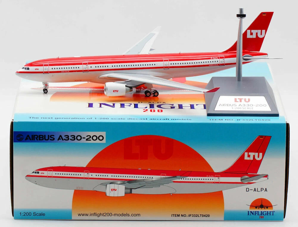 INFLIGHT 200 A330-200 LTU REG: D-ALPA