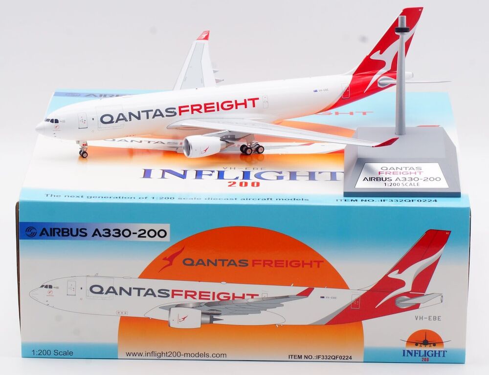 INFLIGHT 200 A330-200 QANTAS FREIGHT REG: VH-EBE