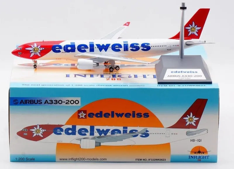INFLIGHT 200 A330-223 EDELWEISS AIR REG: HB-IQI