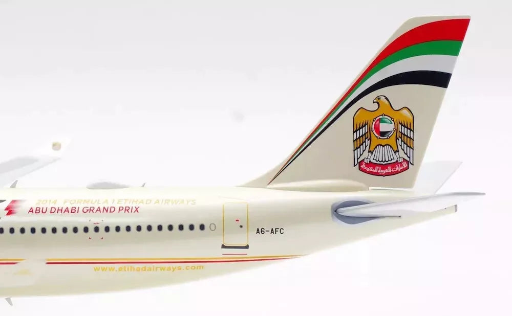 INFLIGHT 200 A330-343 ETIHAD AIRWAYS "F-1 LOGO" REG: A6-AFC (LIMITED 75 MODELS)