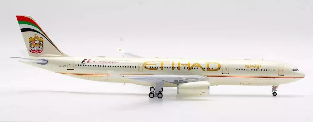 INFLIGHT 200 A330-343 ETIHAD AIRWAYS "F-1 LOGO" REG: A6-AFC (LIMITED 75 MODELS)