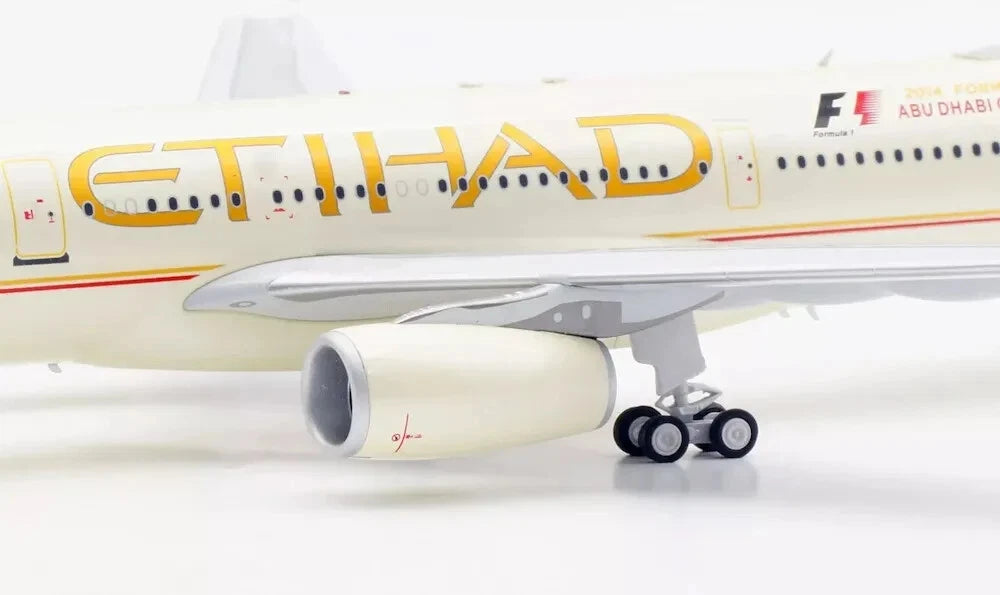 INFLIGHT 200 A330-343 ETIHAD AIRWAYS "F-1 LOGO" REG: A6-AFC (LIMITED 75 MODELS)
