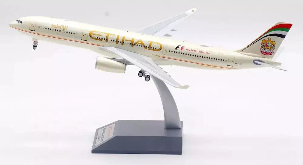 INFLIGHT 200 A330-343 ETIHAD AIRWAYS "F-1 LOGO" REG: A6-AFC (LIMITED 75 MODELS)