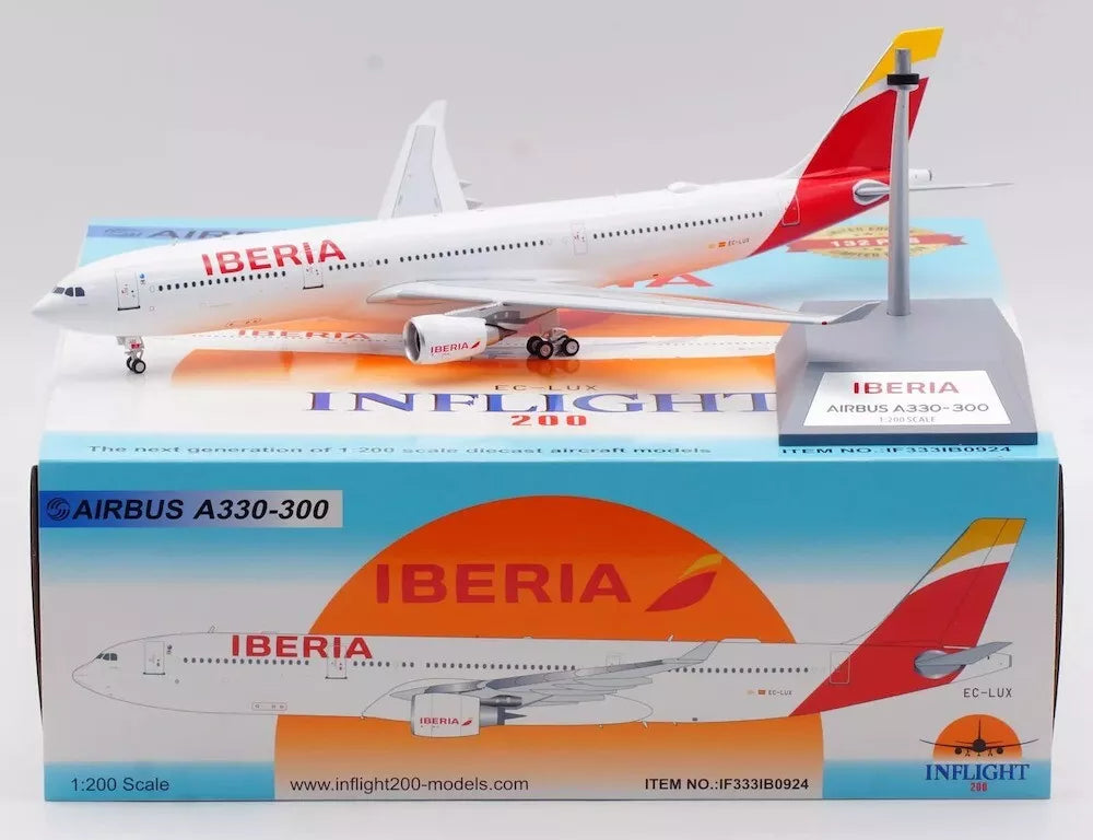 INFLIGHT 200 A330-302 IBERIA REG: EC-LUX