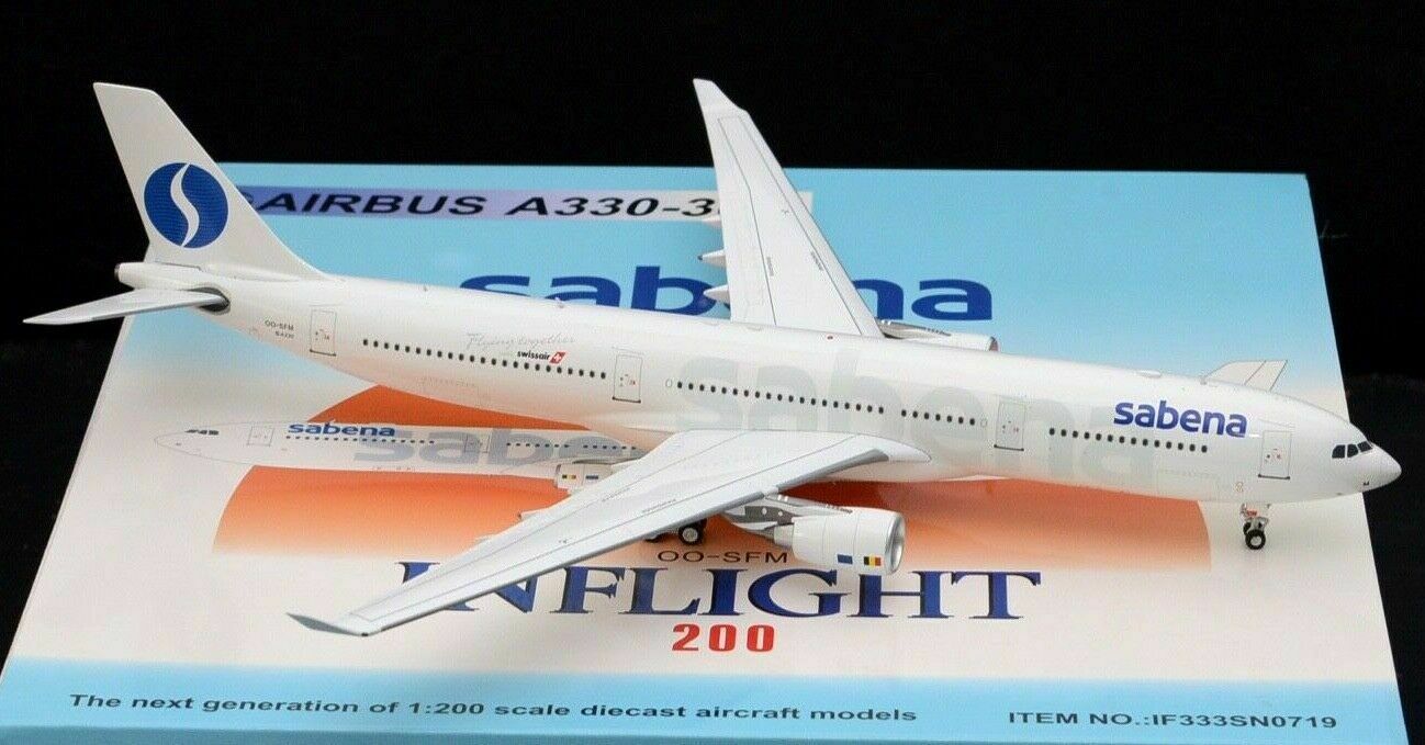 INFLIGHT 200 A330-300 SABENA REG: OO-SFM