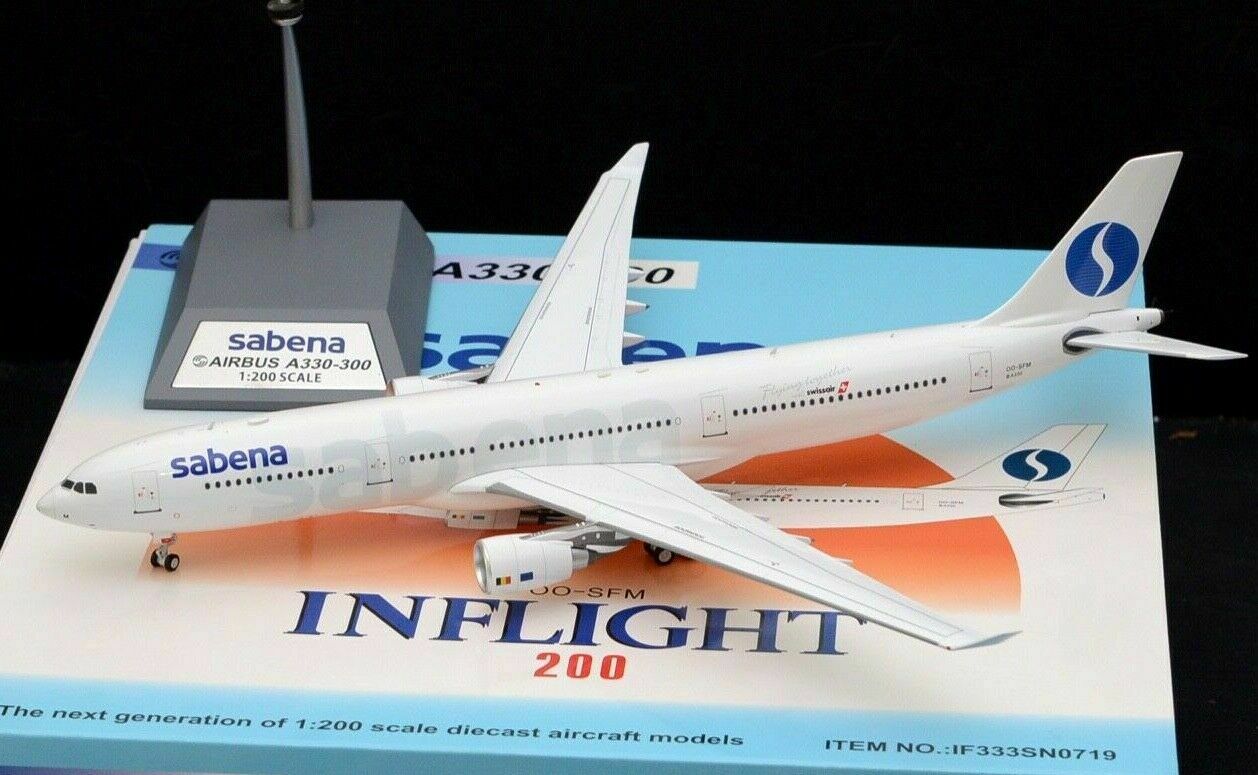 INFLIGHT 200 A330-300 SABENA REG: OO-SFM