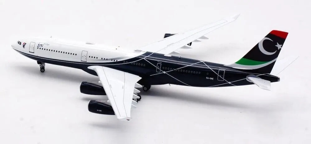INFLIGHT 200 A340-200 LIBYAN REG: 5A-ONE