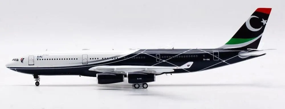 INFLIGHT 200 A340-200 LIBYAN REG: 5A-ONE