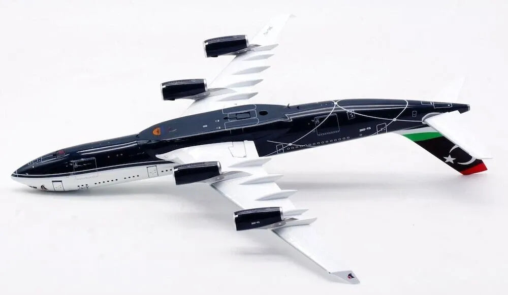 INFLIGHT 200 A340-200 LIBYAN REG: 5A-ONE