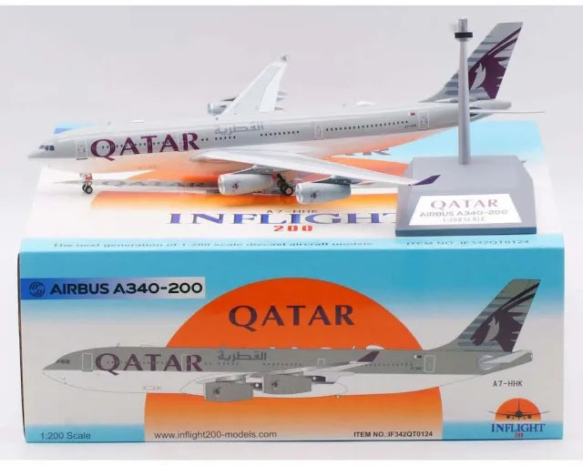 INFLIGHT 200 A340-211 QATAR AIRWAYS REG: A7-HHK