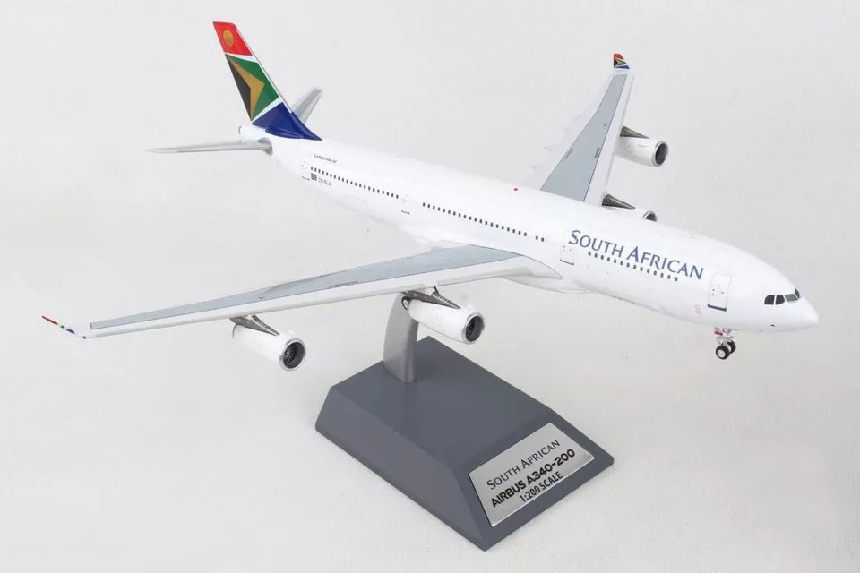 INFLIGHT 200 A340-211 SOUTH AFRICAN AIRWAYS REG: ZS-SLA