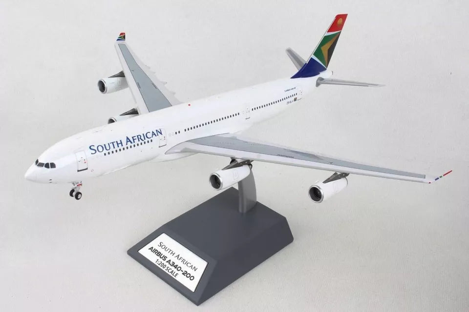 INFLIGHT 200 A340-211 SOUTH AFRICAN AIRWAYS REG: ZS-SLA