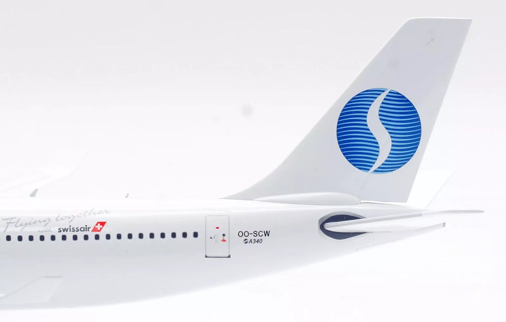 INFLIGHT 200 A340-211 SABENA "75 YEAR" REG: OO-SCW (LIMITED 75 MODELS)